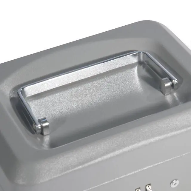 Alt view image 10 of 16 - 6 Inch Gray Combination Lock Box