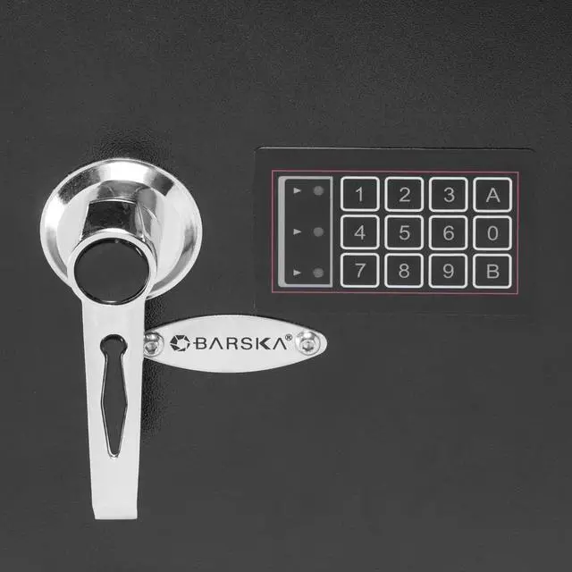 Alt view image 9 of 11 - Barska Black Large Keypad Depository Safe