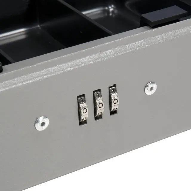 Alt view image 11 of 16 - 6 Inch Gray Combination Lock Box