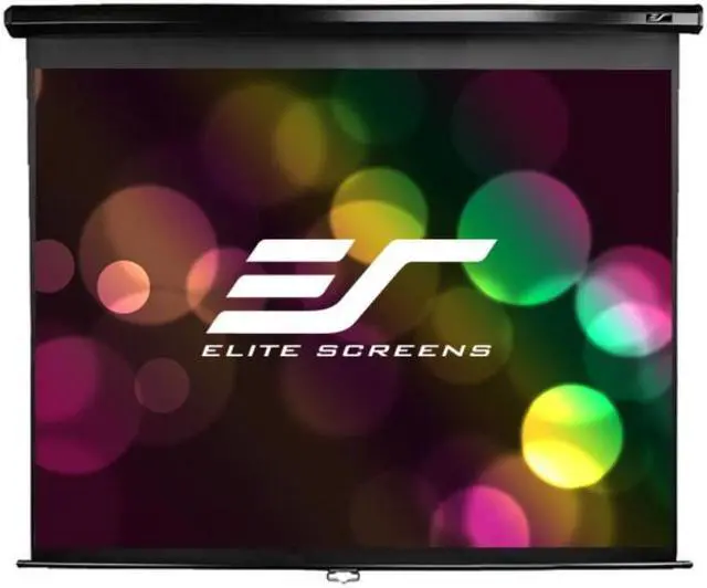 Alt view image 3 of 11 - Elite Screen M113NWS1 Manual Series 113"(1:1) MaxWhite Projector Screen