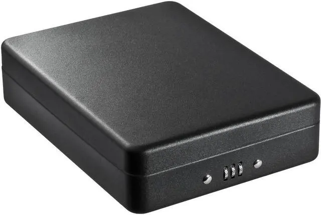 Alt view image 5 of 11 - Barska Combination Compact Lock Box Black Combination Compact Safe