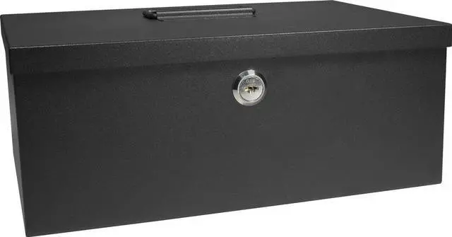 Alt view image 9 of 20 - Cash Box and 6 Compartment Coin Tray with Key Lock
