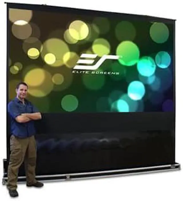 Alt view image 4 of 5 - ELITE QS150HD Quickstage150 Pull Up Screen