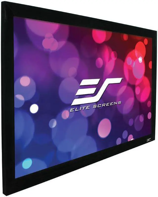 Alt view image 2 of 12 - Elite Screens R100RH2 Ezframe2 Series 100" 16:9 Fixed Frame Projection Screen