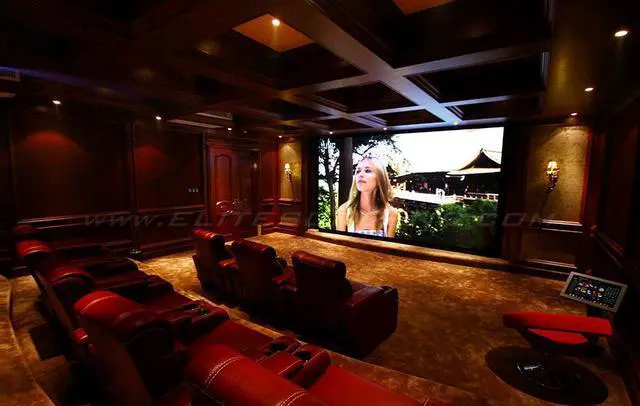 Alt view image 6 of 12 - Elite Screens R100RH2 Ezframe2 Series 100" 16:9 Fixed Frame Projection Screen