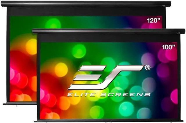 Alt view image 11 of 20 - Elite Screens Yard Master Manual OMS100HM Manual Projection Screen - 100" - 16:9 - Wall Mount, Ceiling Mount