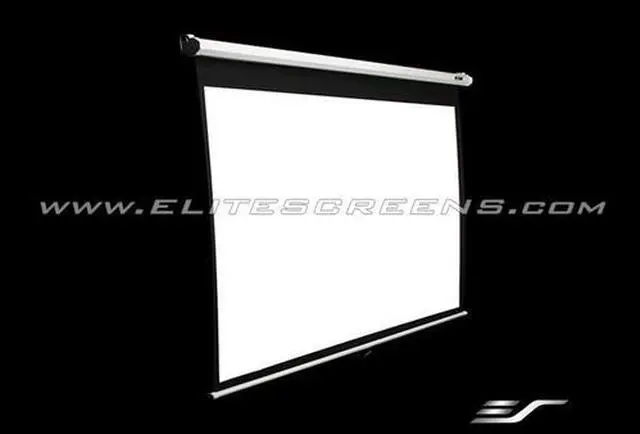 Alt view image 10 of 11 - Elite Screen M113NWS1 Manual Series 113"(1:1) MaxWhite Projector Screen