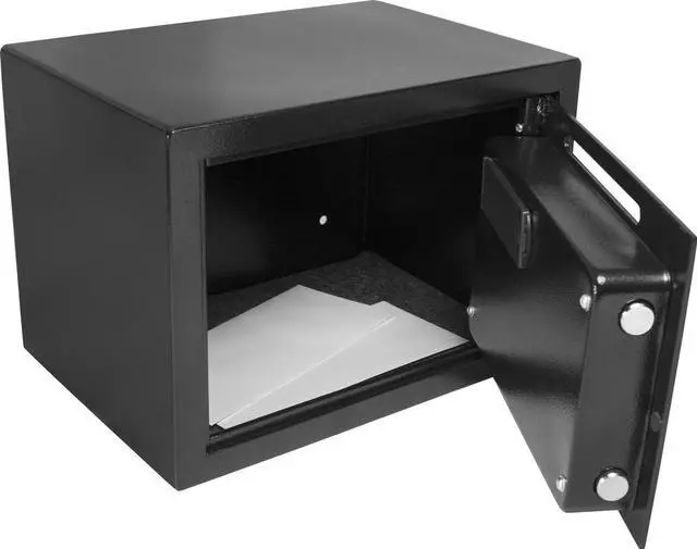 Alt view image 3 of 13 - Barska Black Compact Keypad Depository Safe