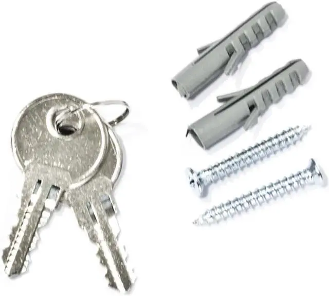 Alt view image 12 of 20 - Barska Key Cabinet, Wall Mount, 48 Keys Matte Steel AX11692