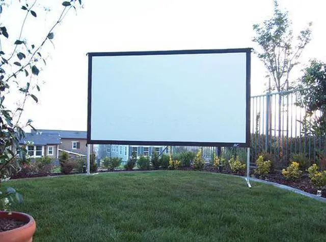 Alt view image 4 of 12 - Elite Screen OMS135H2 Yard Master 2 Series 135" (16:9) Projector Screen