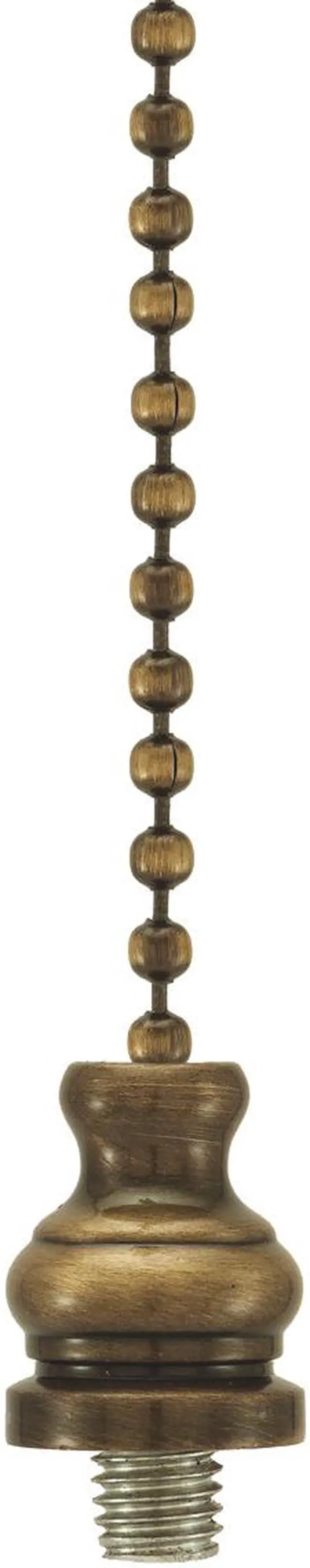 Main image of FanDapter Antique Brass Ceiling Fan Pull