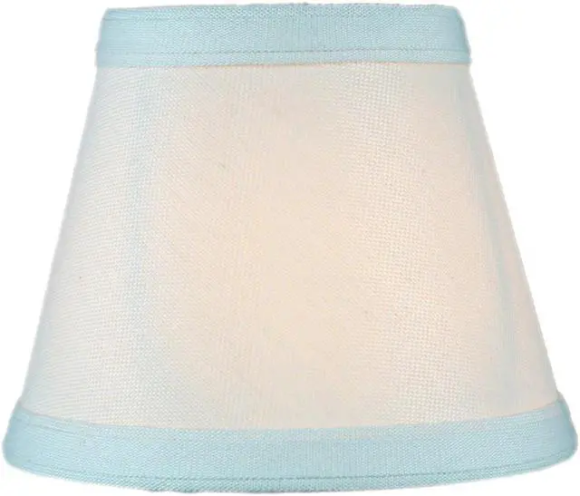 Alt view image 4 of 5 - 3x5x4 Clip-on Candelabra Lamp Shade Light Oatmeal Fabric