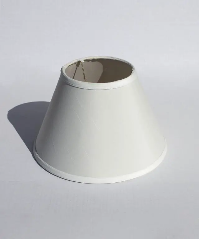 Alt view image 3 of 5 - 6x12x8 Threaded UNO Downbridge Lamp Shade White