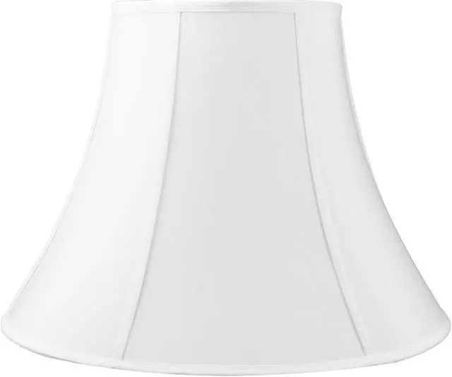 Main image of 10x20x15 White Bell Shantung Shade