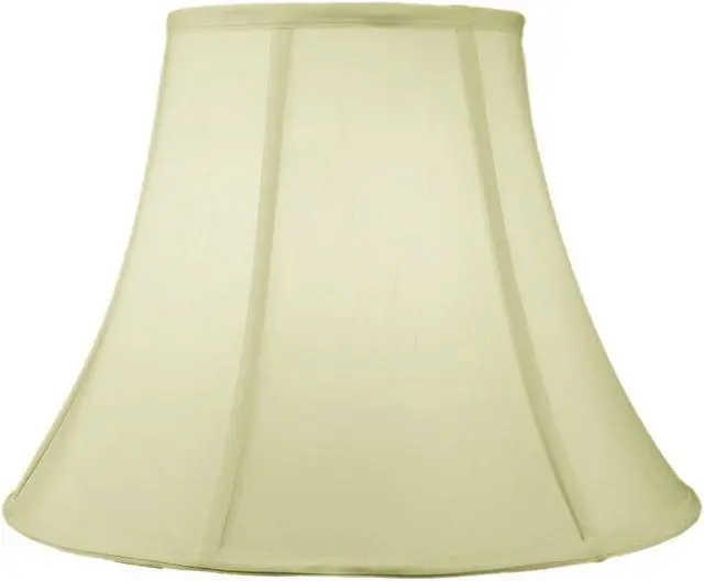 Main image of 8x16x12 Egg Shell Shantung Bell Lampshade