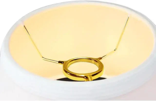 Alt view image 2 of 5 - 6x12x8 Threaded UNO Downbridge Lamp Shade White