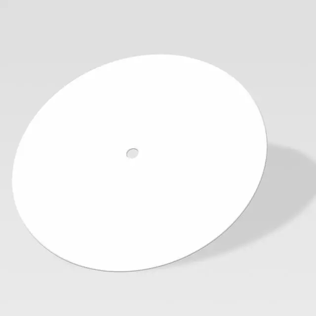 Alt view image 2 of 5 - 17" Round Diffuser Translucent by Home Concept frosted White (will Soften Light from Drum Lampshades and Pendants)