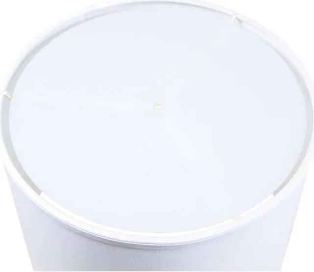 Alt view image 2 of 6 - 15" Round Diffuser Translucent frosted White (will Soften Light from Drum Lampshades and Pendants)