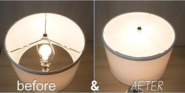 Alt view image 6 of 6 - 15" Round Diffuser Translucent frosted White (will Soften Light from Drum Lampshades and Pendants)