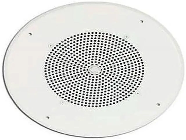 Main image of Bogen Ceiling Speaker, 4 - 1/8 Watt, 25/70V AC, 8" Diameter, Off White
