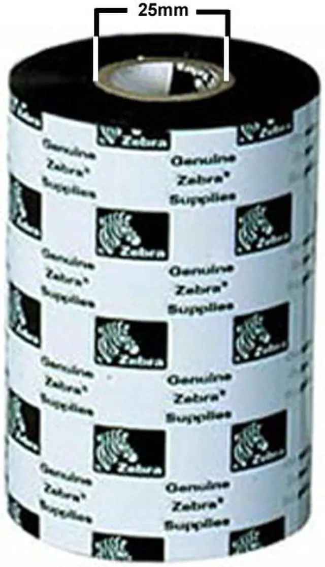 Main image of Zebra 05095BK11030 Resin Ribbon, 4.33inx984ft, 5095 High Performance, 1in core