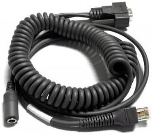 Main image of The Code Corporation Cra-C501 8' Coiled Rs232 Cable For Use W/Cr900 Cr1000 Cr1400