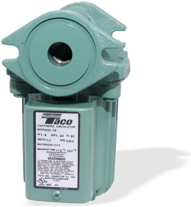Main image of Taco Model 009 (009-F5) Cast Iron High Velocity Cartridge Circulator Pump