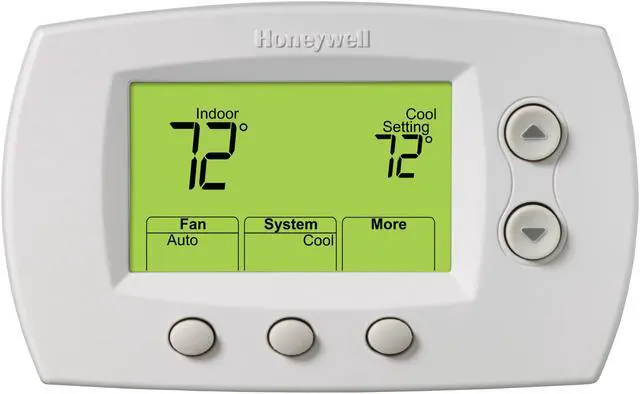 Alt view image 2 of 5 - Honeywell TH5320R1002 Wireless non-programmable digital thermostat