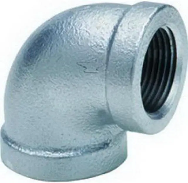 Main image of Anvil 1101 Galvanized Class 150 90 Deg Standard Elbow, 3"