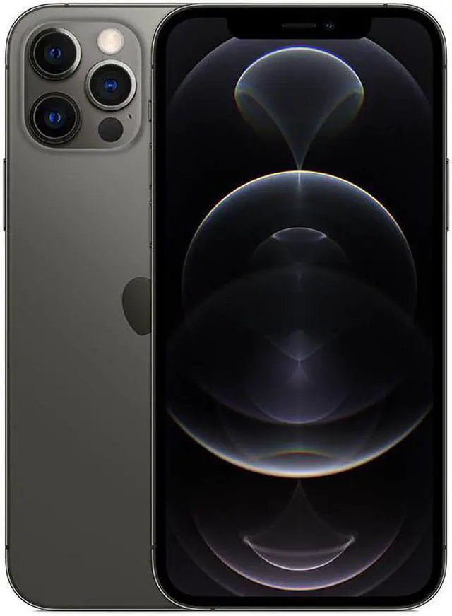 Alt view image 3 of 7 - Apple iPhone 12 Pro 128GB Fully Unlocked Graphite Grade A