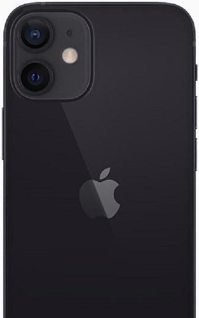 Refurbished: Apple iPhone 12 mini 128GB Fully Unlocked Black Grade