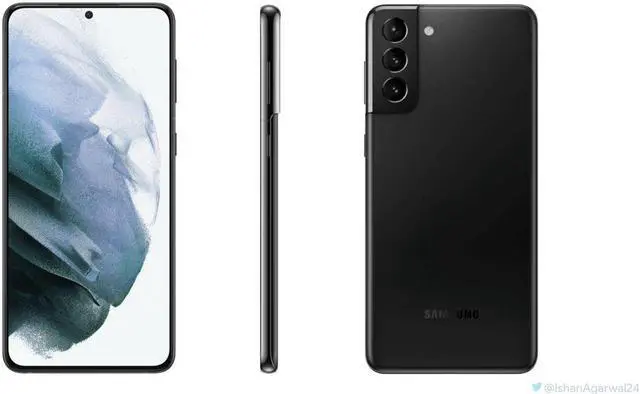 Alt view image 4 of 5 - Samsung Galaxy S21+ 5G 128GB Phantom Black T-Mobile Locked Grade A