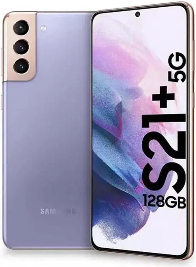 Alt view image 2 of 4 - Samsung Galaxy S21+ 5G 128GB Phantom Violet Fully Unlocked Grade A