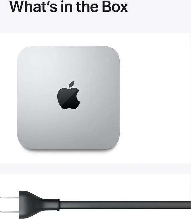 Alt view image 2 of 4 - Mac mini Apple M1 chip 8GB Memory 256GB SSD MGNR3LL/A (Grade A)