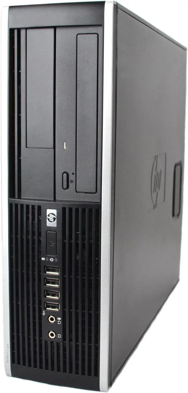 Alt view image 2 of 4 - HP Black Compaq 8300 Desktop Intel i5 Dual Core 3.2GHz 8GB RAM 500GB HDD Intel HD Graphics DVD-RW Windows 10 Home 19'' Display Keyboard Mouse