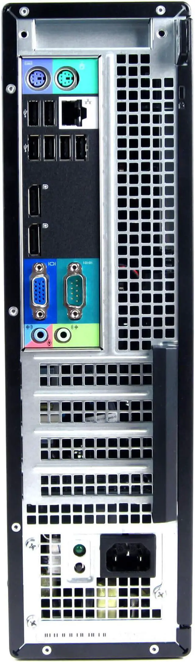 Alt view image 4 of 4 - Dell OptiPlex 7010 Desktop Computer PC, 3.20 GHz Intel i5 Quad Core Gen 3, 4GB DDR3 RAM, 250GB SATA Hard Drive, Windows 10 Home 64bit
