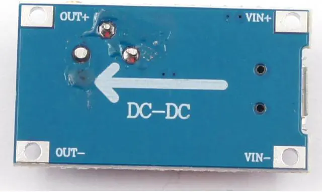 Alt view image 6 of 6 - 5pcs JacobsParts DC-DC Micro-USB Step Up Boost Module 2-24V Input 5V 9V 12V 28V Adjustable Output Power Converter MT3608