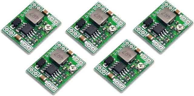 Alt view image 2 of 3 - 5pcs JacobsParts MP1584 3.3V Fixed Output 3A DC Step Down Converter Buck Module 4.5-28V in