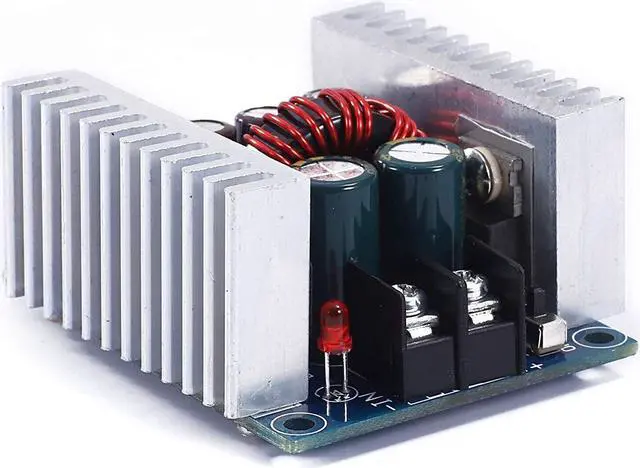 Alt view image 4 of 7 - 300W Synchronous Buck Module Constant Current CC CV DC DC Step Down Voltage Power Regulator 6-40V in to 1.2-36V 20A Out 5V 12V 24V