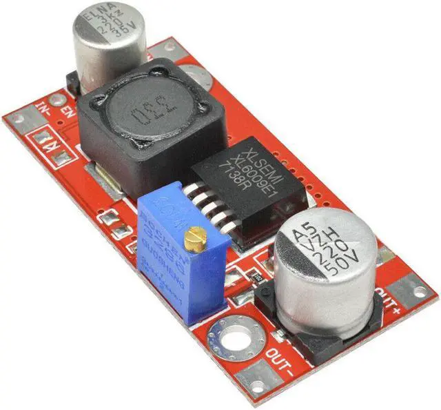 Alt view image 3 of 7 - XL6009 32W 4A DC Boost Adjustable Voltage Converter Step Up Module Power Supply