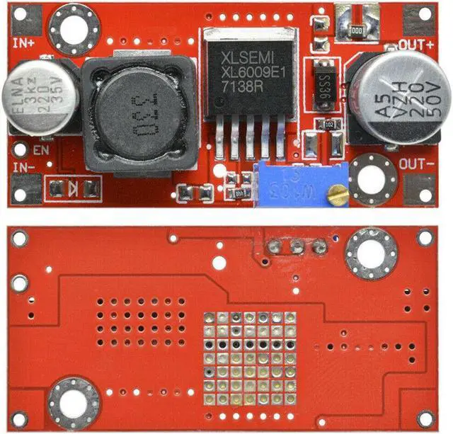 Alt view image 2 of 7 - XL6009 32W 4A DC Boost Adjustable Voltage Converter Step Up Module Power Supply