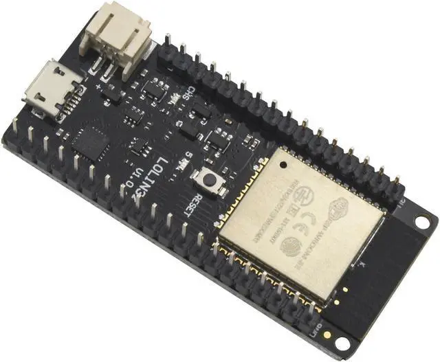 Alt view image 2 of 6 - LoLin32 ESP32 WiFi & Bluetooth Development Board CP2104 w/ Lithium Battery Conn.