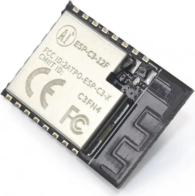 Alt view image 2 of 5 - ESP-C3-12F ESP32-C3 RISC-V MCU 2.4GHz WiFi Bluetooth Microcontroller Module 4MB