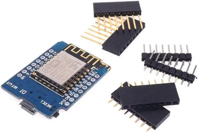 Alt view image 6 of 6 - D1 Mini NodeMCU and Arduino WiFi LUA ESP8266 ESP-12 WeMos Microcontroller