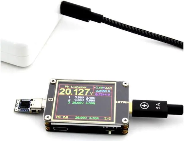 Alt view image 3 of 4 - USB-C PD Type-C DC Fixed Voltage Power Trigger Module 12V 5A Female