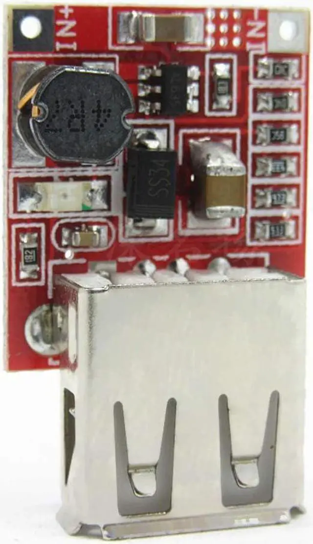 Alt view image 2 of 5 - DC Boost Module 3.7V 1-5V Input 5V 1.5A USB Output Up to 96% Efficiency