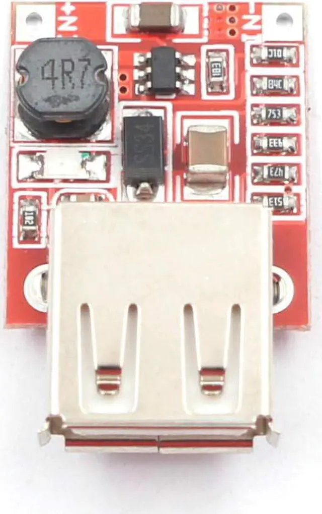 Alt view image 3 of 5 - DC Boost Module 3.7V 1-5V Input 5V 1.5A USB Output Up to 96% Efficiency