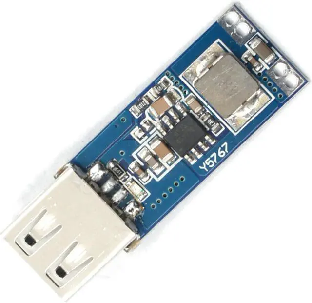 Alt view image 2 of 5 - 2pcs DC Boost Module 3V 3.3V 3.7V 4.2V Input 5V 2A USB Output 10W DIY Power Bank