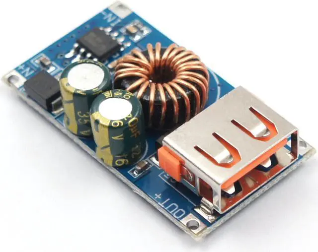 Main image of 24W USB QC 3.0 Fast Charge Step-down Buck Module Power 6-30V DC Input