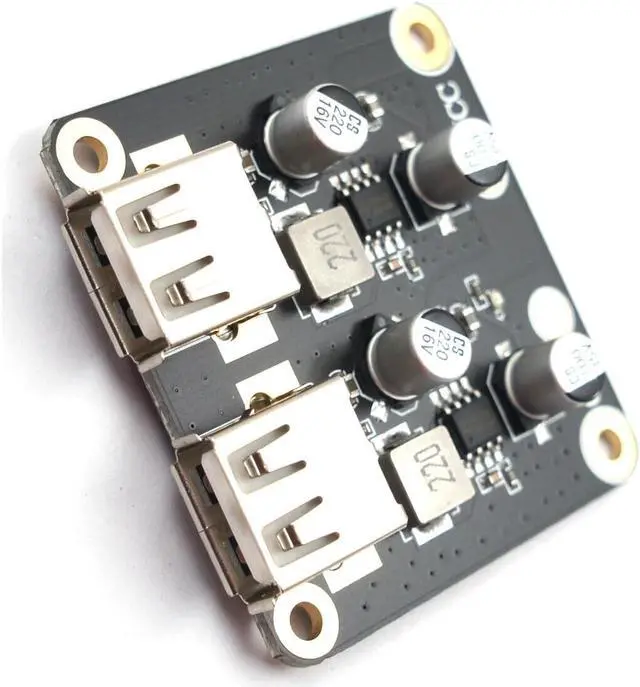Main image of 48W Dual USB QC 3.0 Fast Charge Step-down Buck Module Power 12V 24V DC Input